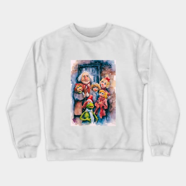 Muppet Christmas Carol Crewneck Sweatshirt by Viper Unconvetional Concept